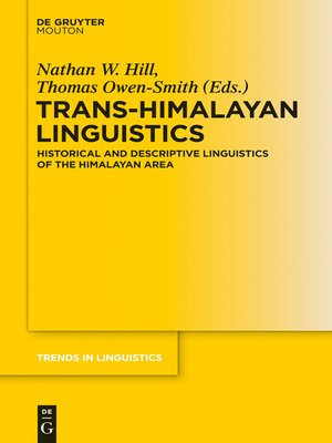 cover image of Trans-Himalayan Linguistics